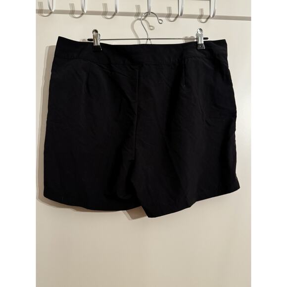 Eddie Bauer Black Nylon Women’s Size 14 Shorts Supplex Brand Gorpcore NWT - Picture 4 of 9
